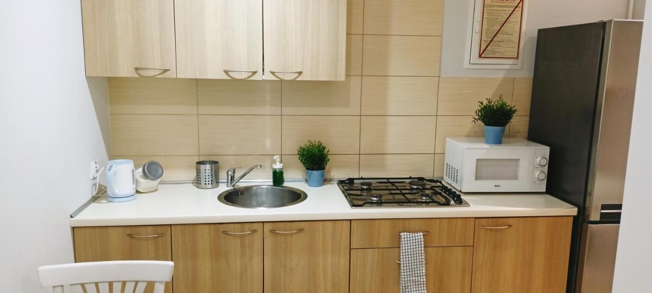 Apartament Granatowy Swietoduska 12 Lublin Kültér fotó