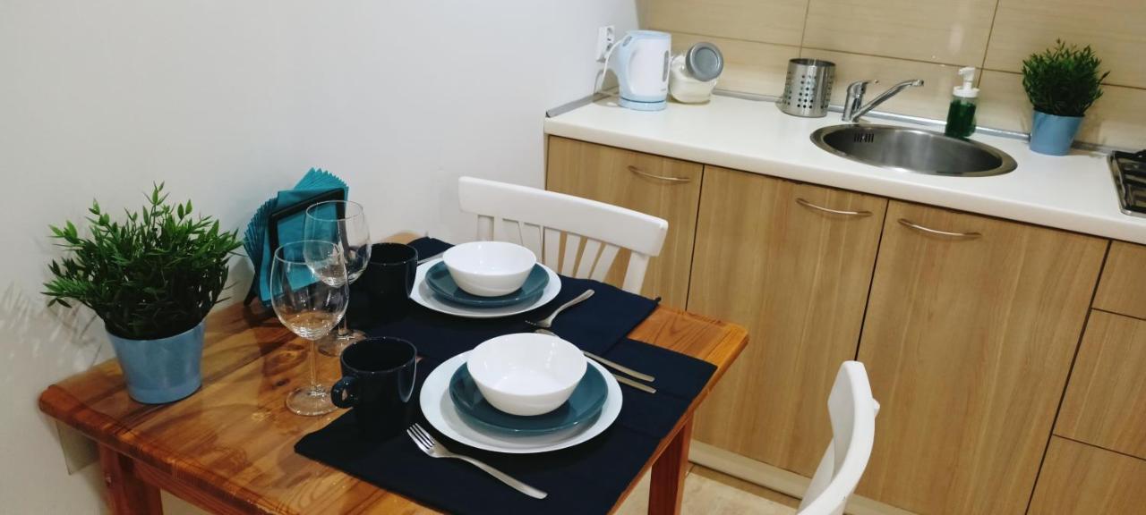 Apartament Granatowy Swietoduska 12 Lublin Kültér fotó